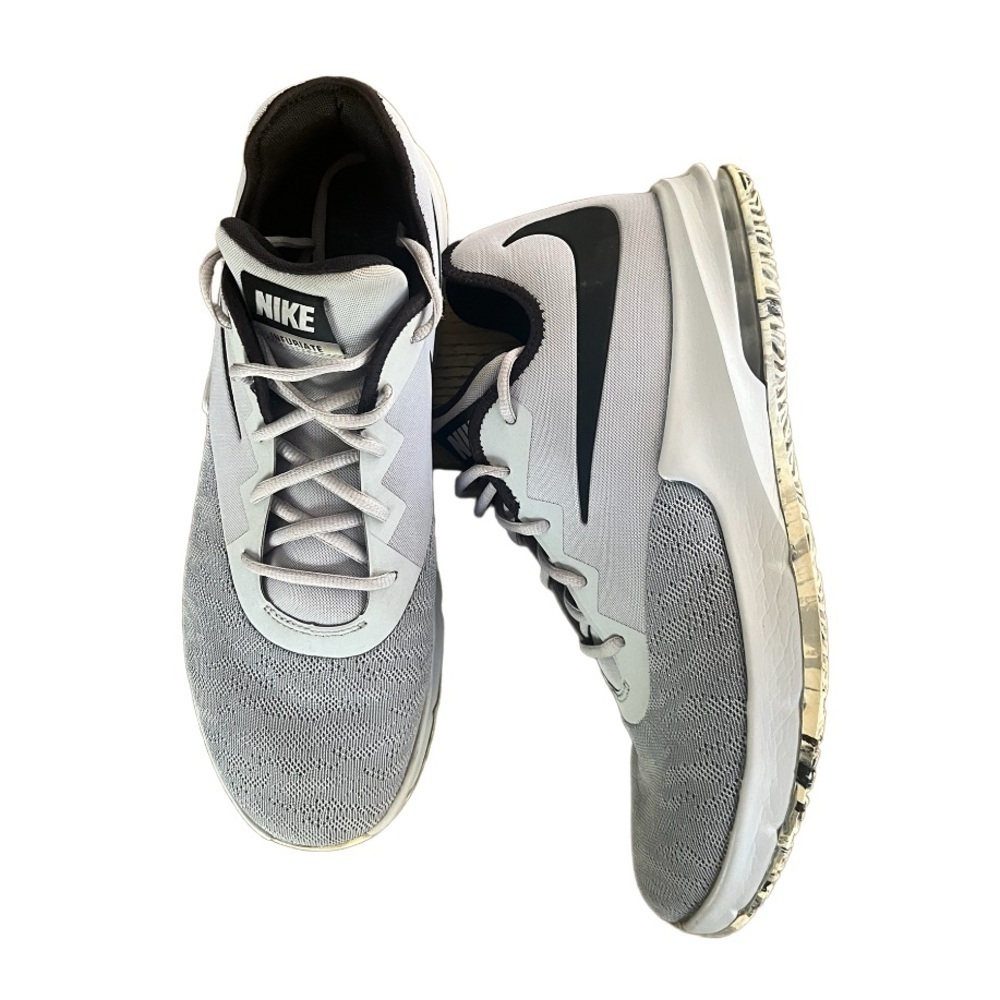 Nike Air Max Infuriate 3 Low Wolf Grey Black. Size 12 US